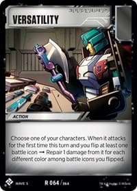 Versatility - Titan Masters Attack - Transformers TCG card