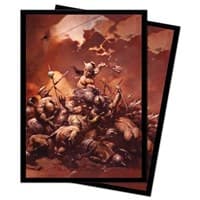 Frazetta Standard Size Deck Protectors The Destroyer (100-Pack) - Ultra Pro Card Sleeves - Card Sleeves card