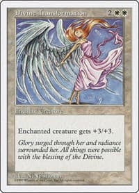 Divine Transformation - Fifth Edition - Magic: The Gathering card