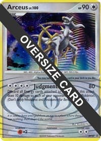 Arceus - DP50 (DP Black Star Promos) - Jumbo Cards - Pokemon card