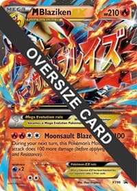 M Blaziken EX - XY86 - Jumbo Cards - Pokemon card