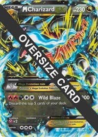 M Charizard EX - 69/106 (Form X) - Jumbo Cards - Pokemon card