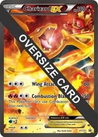 Charizard EX - XY121 (XY Black Star Promos) - Jumbo Cards - Pokemon card