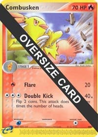 Combusken - 009 (Nintendo Black Star Promo) - Jumbo Cards - Pokemon card