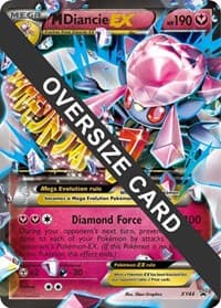 M Diancie EX - XY44 - Jumbo Cards - Pokemon card