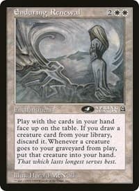 Enduring Renewal (4th Place) (Arena League) - Oversize Cards - Magic: The Gathering card