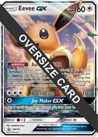 Eevee GX - SM174 (SM Black Star Promo) - Jumbo Cards - Pokemon card