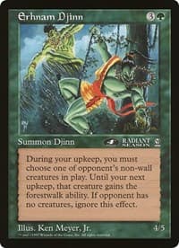 Erhnam Djinn (4th Place) (Arena League) - Oversize Cards - Magic: The Gathering card
