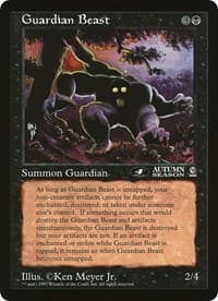 Guardian Beast (4th Place) (Arena League) - Oversize Cards - Magic: The Gathering card