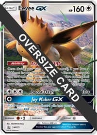 Eevee GX - SM175 (SM Black Star Promo) - Jumbo Cards - Pokemon card