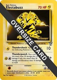 Electabuzz - 1 (Best of Game 1 Promo) - Jumbo Cards - Pokemon card