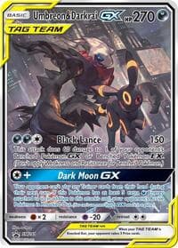 Umbreon & Darkrai GX - SM241 - Jumbo Cards - Pokemon card