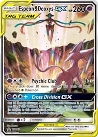 Espeon & Deoxys GX - SM240 - SM Promos - Pokemon card