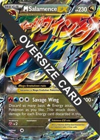 M Salamence EX - XY171 - Jumbo Cards - Pokemon card
