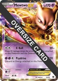Mewtwo EX - Jumbo Cards - Pokemon card