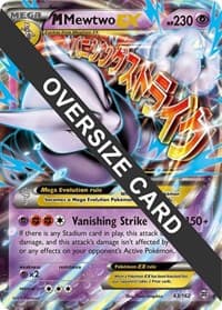 M Mewtwo EX - Jumbo Cards - Pokemon card