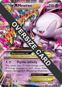 M Mewtwo EX - Jumbo Cards - Pokemon card