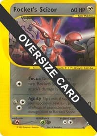 Rocket's Scizor - 4 - Jumbo Cards - Pokemon card