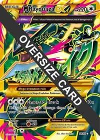 M Rayquaza EX - Jumbo Cards - Pokemon card