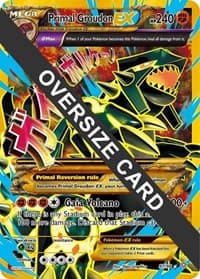 Primal Groudon EX - Jumbo Cards - Pokemon card