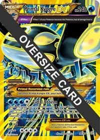 Primal Kyogre EX - Jumbo Cards - Pokemon card