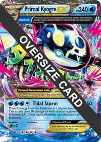 Primal Kyogre EX - Jumbo Cards - Pokemon card