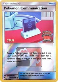 Pokemon Communication - 152a/152 (Oceania Championships) [Staff] - League & Championship Cards - Pokemon card
