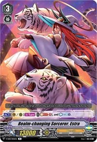 Realm-changing Sorcerer, Estra - V-EB13: The Astral Force - Cardfight Vanguard card