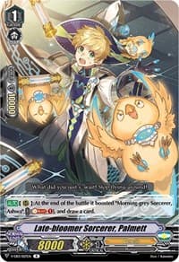 Late-bloomer Sorcerer, Palmett - V-EB13: The Astral Force - Cardfight Vanguard card