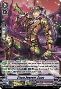 Steam Sweeper, Sargo - V-EB13: The Astral Force - Cardfight Vanguard card