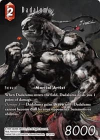 Dadaluma (Full Art) - Opus XI - Final Fantasy TCG card