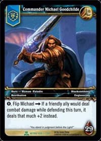 Commander Michael Goodchilde - Servants of the Betrayer - WoW card