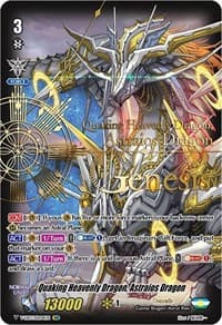 Quaking Heavenly Dragon, Astraios Dragon (SSR) - V-EB13: The Astral Force - Cardfight Vanguard card