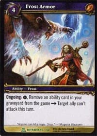 Frost Armor - Servants of the Betrayer - WoW card