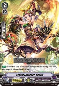 Steam Engineer, Shulia - V-EB13: The Astral Force - Cardfight Vanguard card