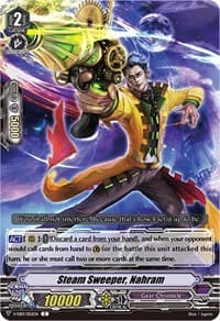 Steam Sweeper, Nahram - V-EB13: The Astral Force - Cardfight Vanguard card