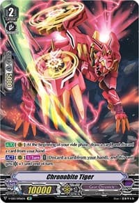 Chronobite Tiger (SP) - V-EB13: The Astral Force - Cardfight Vanguard card