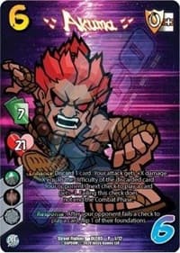 Akuma - Street Fighter DLC - UniVersus card