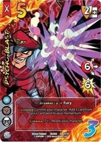 Psychic Blast - Street Fighter DLC - UniVersus card