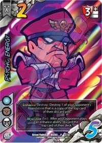 Psychic Energy - Street Fighter DLC - UniVersus card