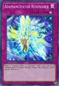 Adamancipator Resonance - Secret Slayers - YuGiOh card
