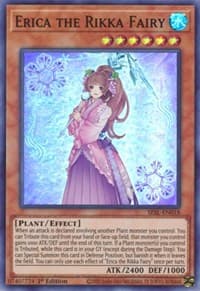 Erica the Rikka Fairy - Secret Slayers - YuGiOh card