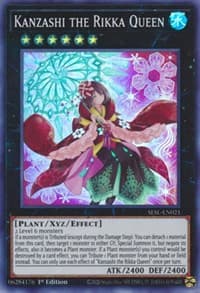 Kanzashi the Rikka Queen - Secret Slayers - YuGiOh card