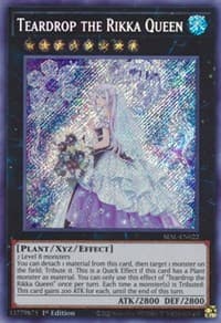 Teardrop the Rikka Queen - Secret Slayers - YuGiOh card