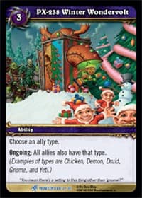 PX-238 Winter Wondervolt - Feast of Winter Veil - WoW card