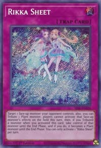 Rikka Sheet - Secret Slayers - YuGiOh card