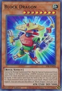 Block Dragon - Secret Slayers - YuGiOh card