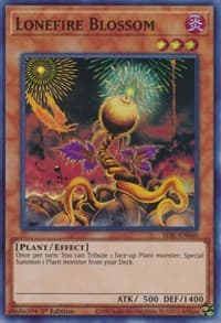 Lonefire Blossom - Secret Slayers - YuGiOh card