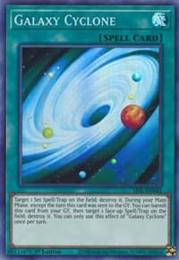 Galaxy Cyclone - Secret Slayers - YuGiOh card