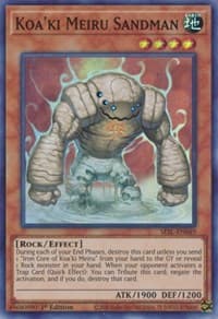 Koa'ki Meiru Sandman - Secret Slayers - YuGiOh card